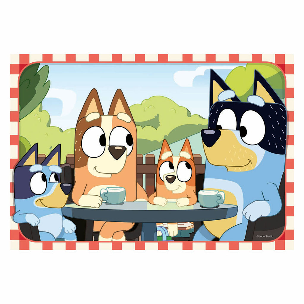 Ravensburger puzzel bluey 2x12 stukjes