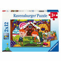 Ravensburger legpuzzel sprookjes, 2x12st.