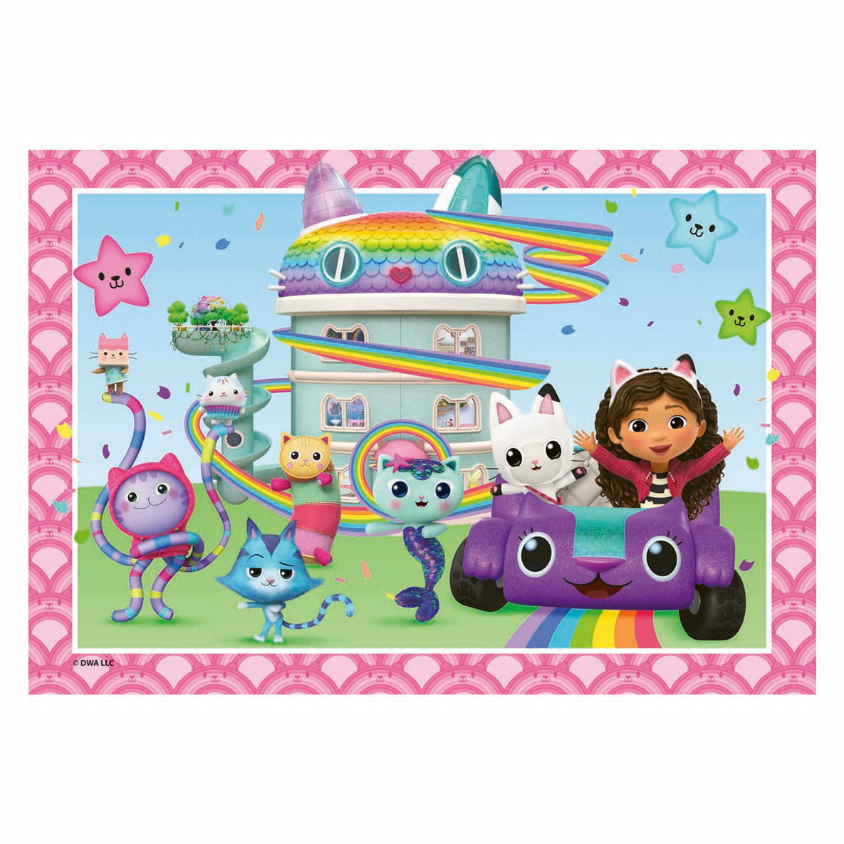 Ravensburger puzzel gabby's dollhouse 2x24 stukjes