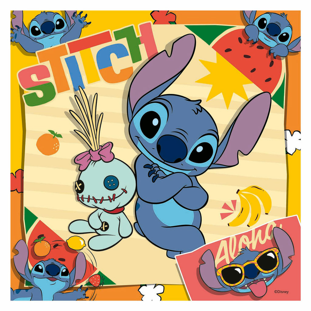 Ravensburger puzzel disney stitch 3x49st