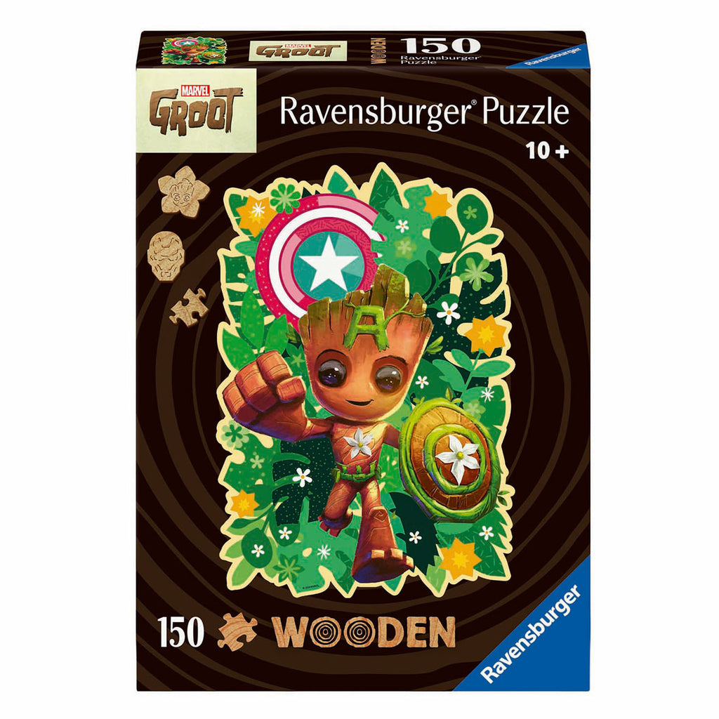 Ravensburger Holzpuzzle „Wunder groß“, 150 Teile.