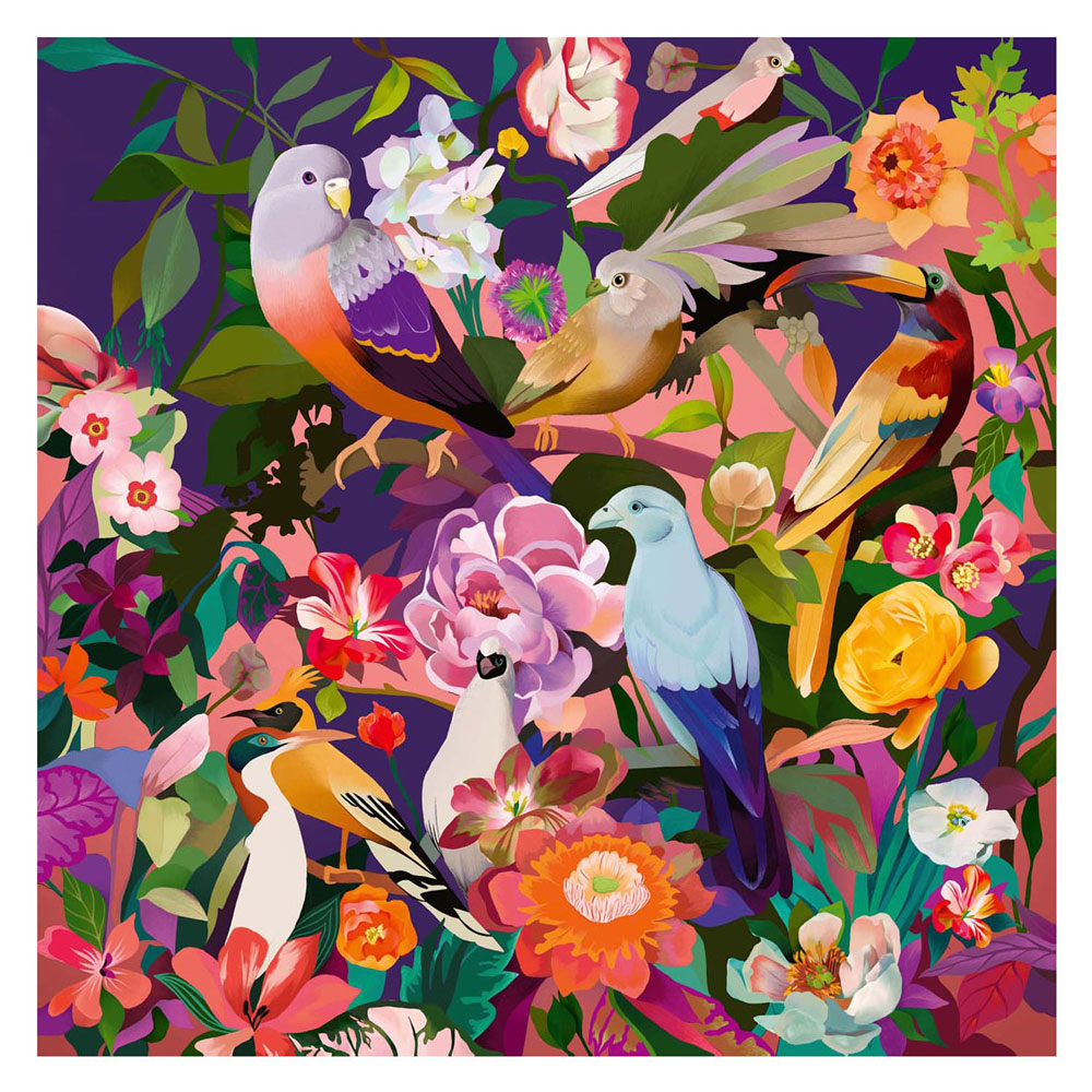 Ravensburger legpuzzel art soul bird watching, 750st.