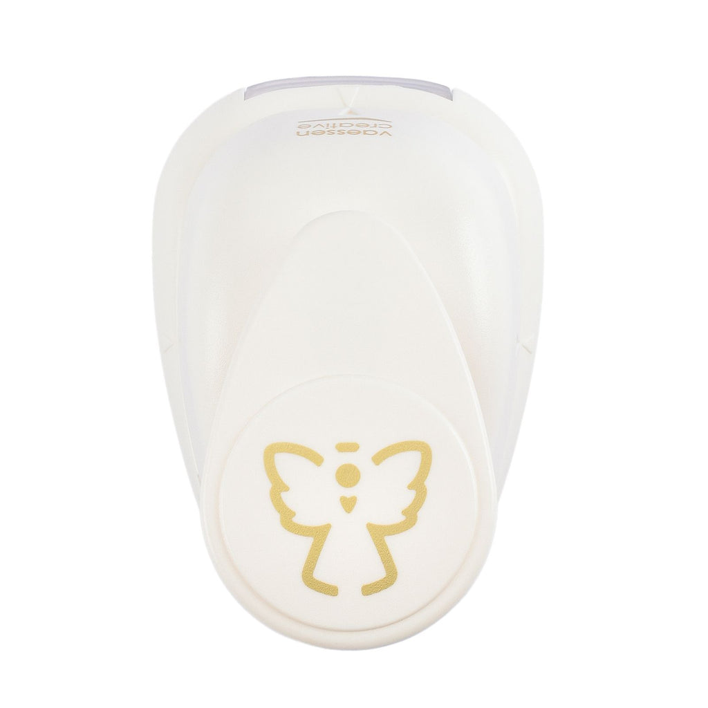 Vaessen creative pop up pons - figuurpons - 3d engel - 1,9 x 2 cm