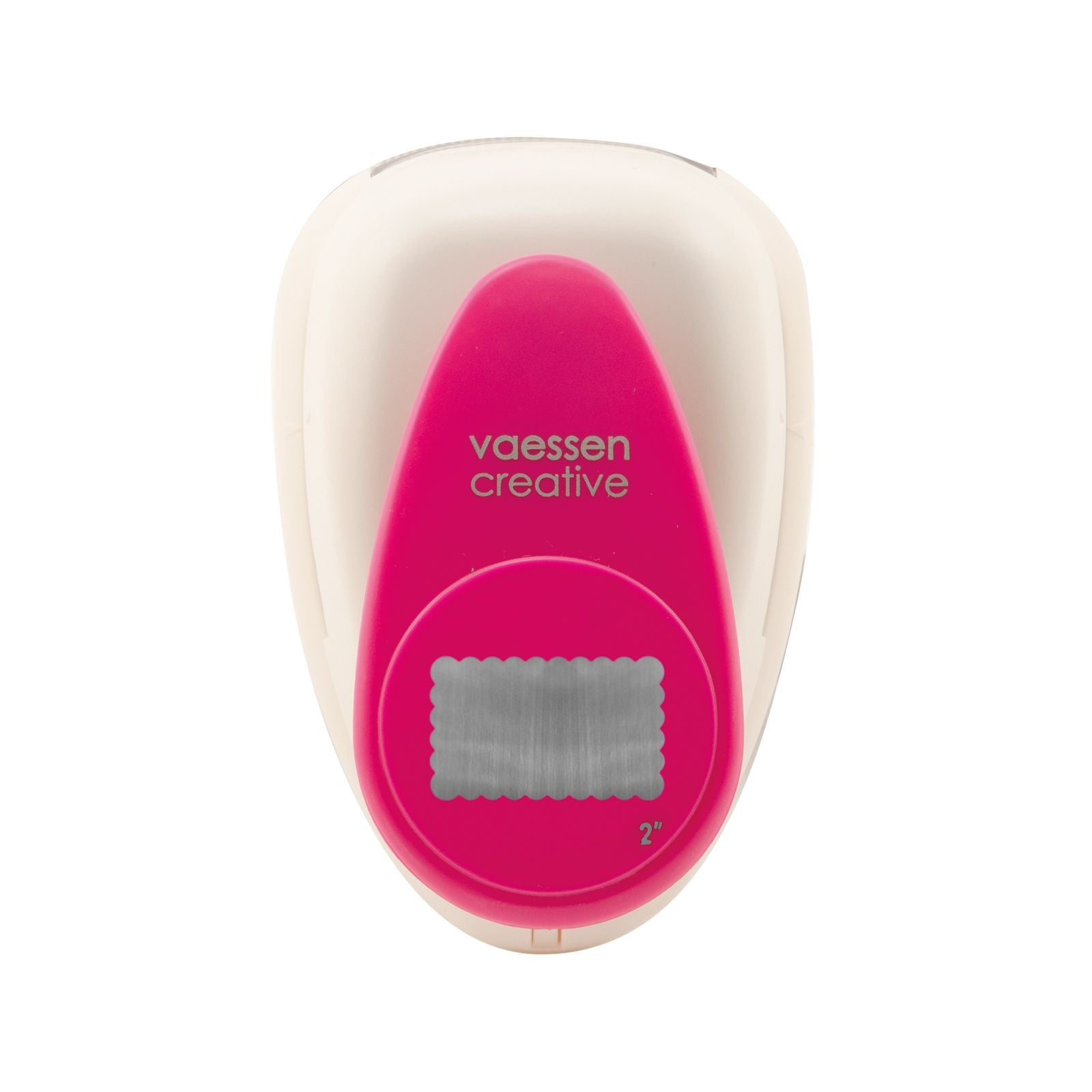 Vaessen creative pons - figuurpons - rechthoek - 2,8 x 4,5 cm