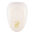 Vaessen creative pons - figuurpons - eland - 4,6 x 6,8 cm