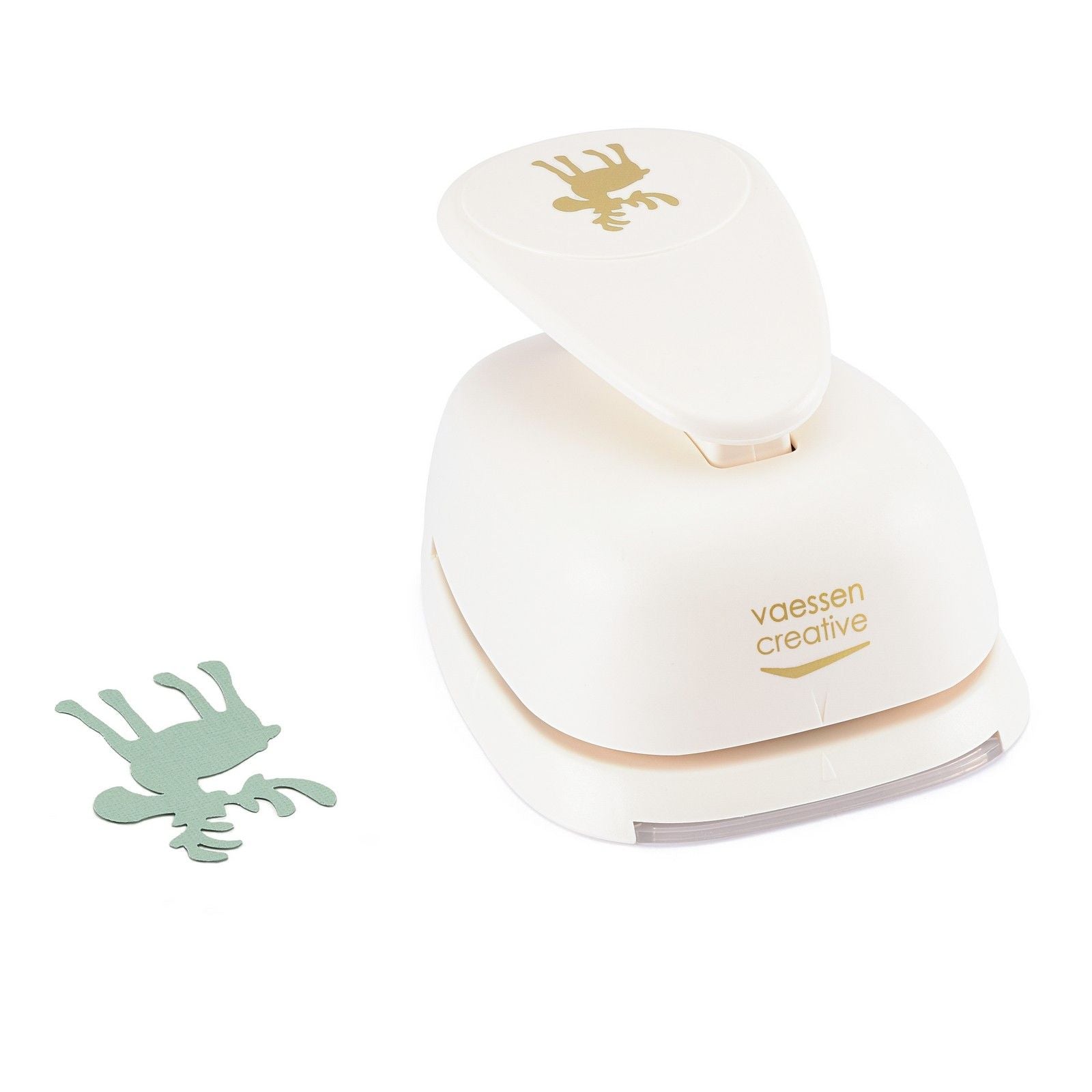 Vaessen creative pons - figuurpons - eland - 4,6 x 6,8 cm