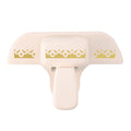 Vaessen creative pons - randpons kanten rand - 9,6 x 4,5 cm - ivoor