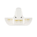 Vaessen creative pons - randpons kanten rand - 1,5 x 4,3 cm - ivoor