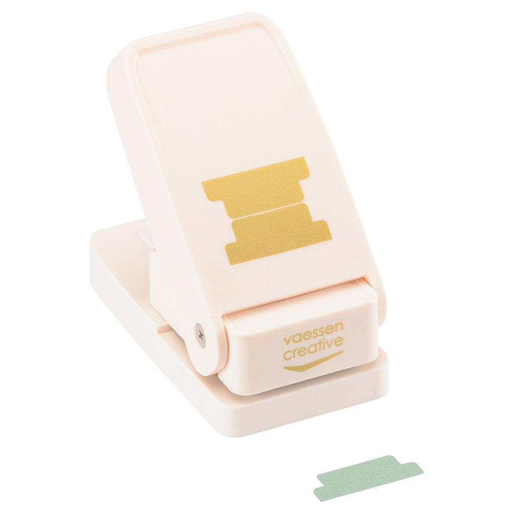 Vaessen creative heavy-duty pons - figuurpons - labels - 4 x 1,5 cm