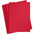 Gekleurd karton, a5, 180 gr, kerstrood, 100 vel 1 doos