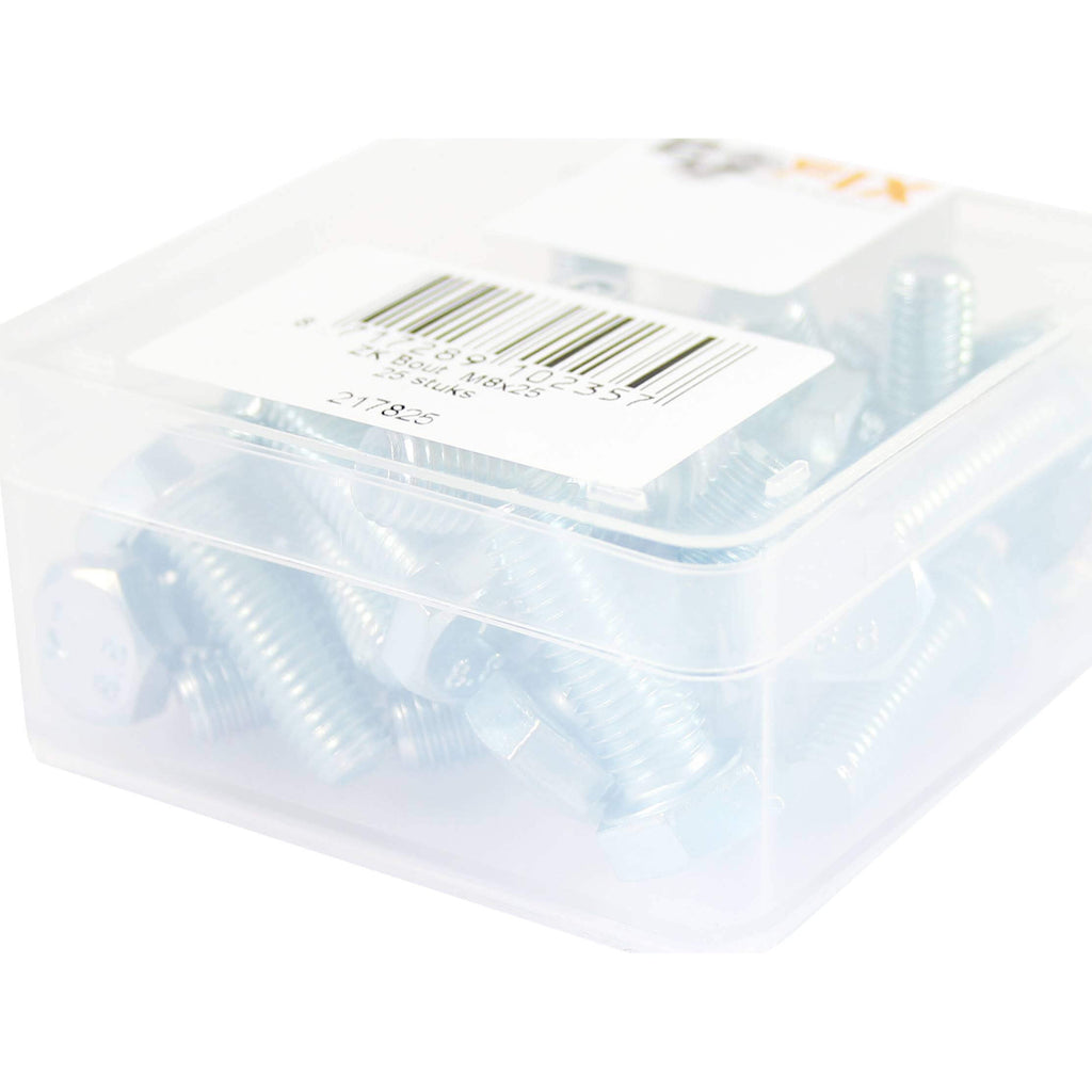 Bofix zeskantbout m8-25 (25st)