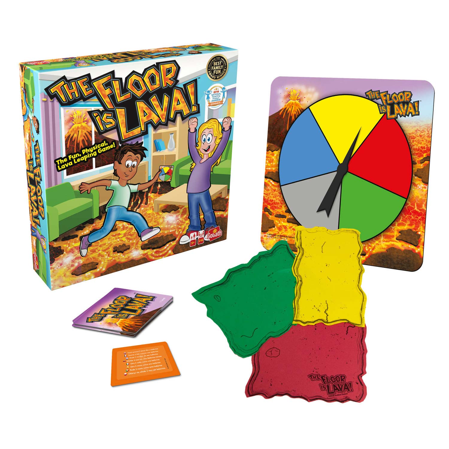 Goliath the floor is lava juniorspel