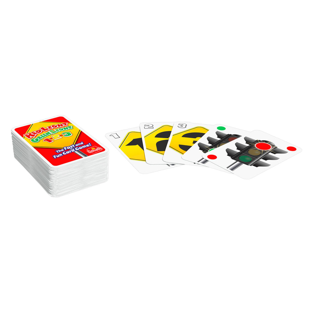 Goliath Games Rotlicht-Grünlicht-Kartenspiel