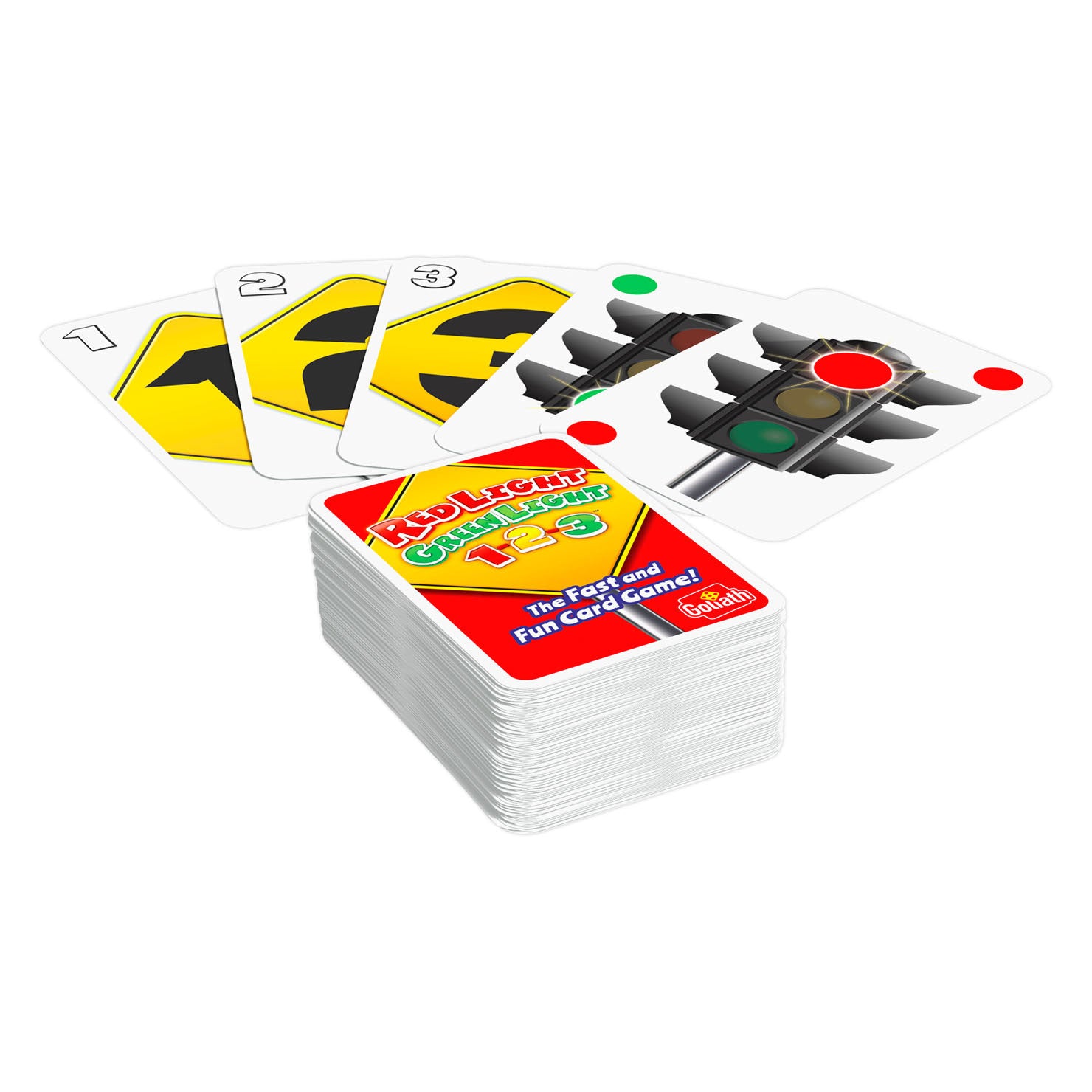Goliath Games Rotlicht-Grünlicht-Kartenspiel