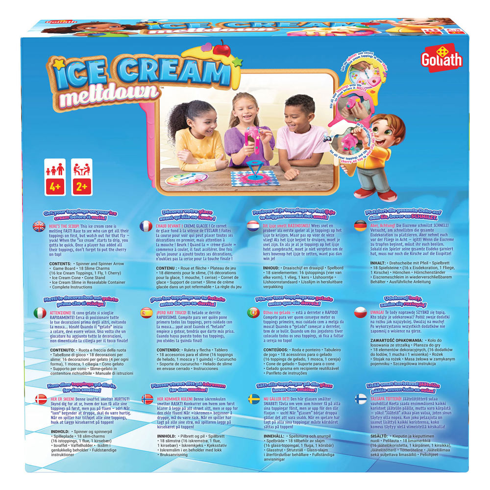 Goliath Games – Goliath-Eiscreme-Schmelzen – Kinderspiel