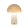 Anna's collection led tafellamp rond wit 15x15x21cm draadloos inclusief usb kabel