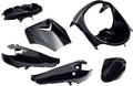 Edge plaatset 6-delig voor peugeot vivacity tot bouwjaar 2008 - zwart metallic