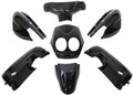 9-teiliges Edge-Platten-Set für Yamaha Neos (Baujahre 2008–2011), 2- und 4-Takt-Modelle, Metallic-Schwarz