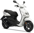 Edge plaatset 9-delig voor yamaha neo's - vanaf bouwjaar 2008 tot 2011 - 2 en 4 takt model - glanzend wit