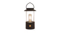 Draadloze lantaarn warm wit dimbaar led inclusief usb kabel 24x9cm zwart