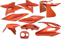 Edge plaatset 9-delig voor yamaha aerox tot bouwjaar 2014 - flash orange