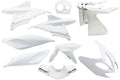 Edge plaatset 9-delig voor yamaha aerox tot bouwjaar 2014 - glanzend wit