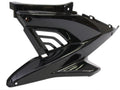 Edge motorscherm z kap links yamaha aerox tot bj. 2014 zwart metallic