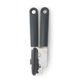 Brabantia tasty+ blikopener plus flesopener - dark grey