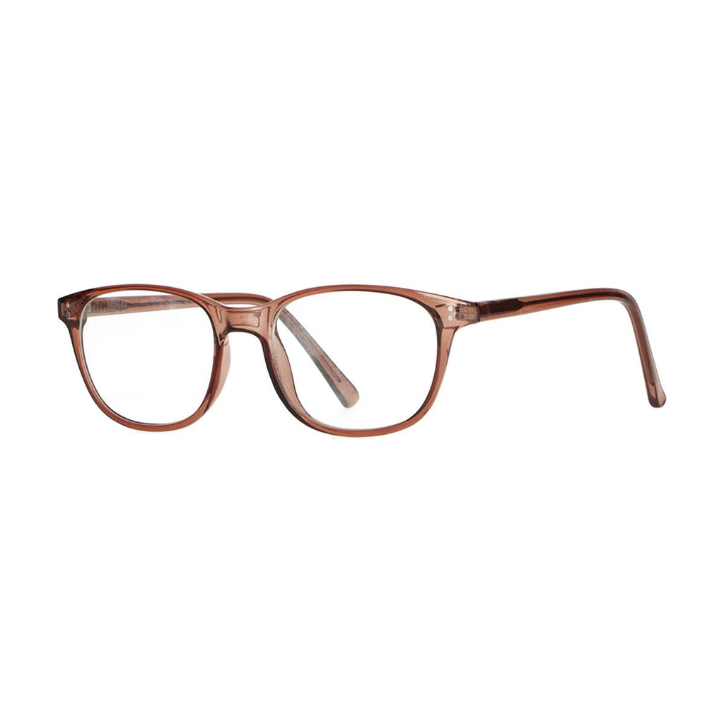 Spectrum leesbril transparant bruin 1.00