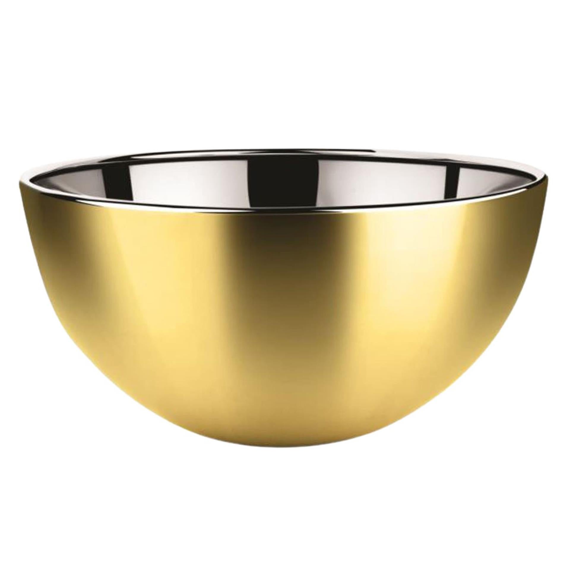 Imperial kitchen schaal rvs ø23,5cm goudkleurig
