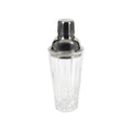 Cocktailshaker diamond glas 22x8,5cm