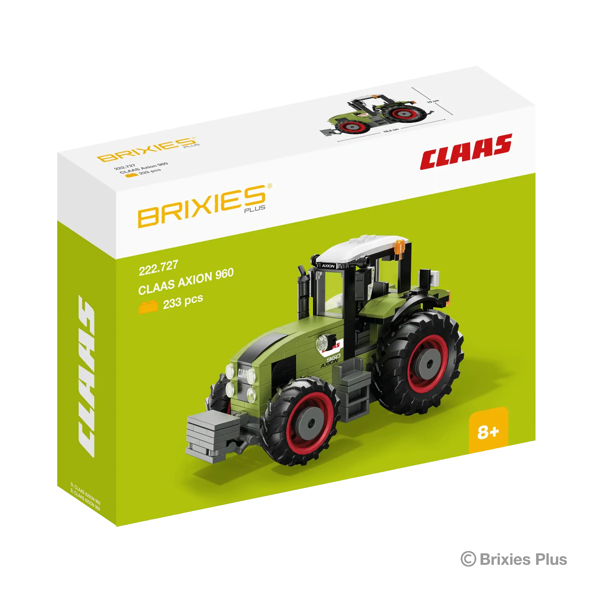 Oku brixies tractor claas axion 960