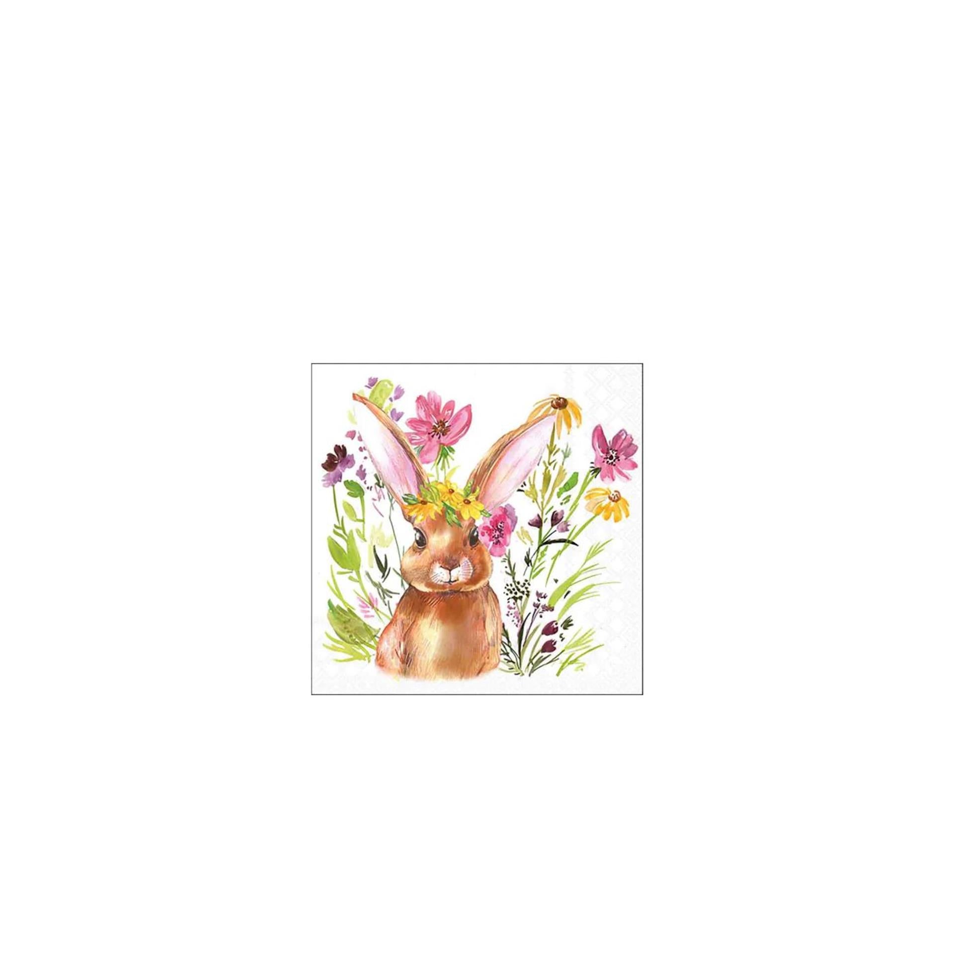 Ambiente servetten 25cm girl bunny
