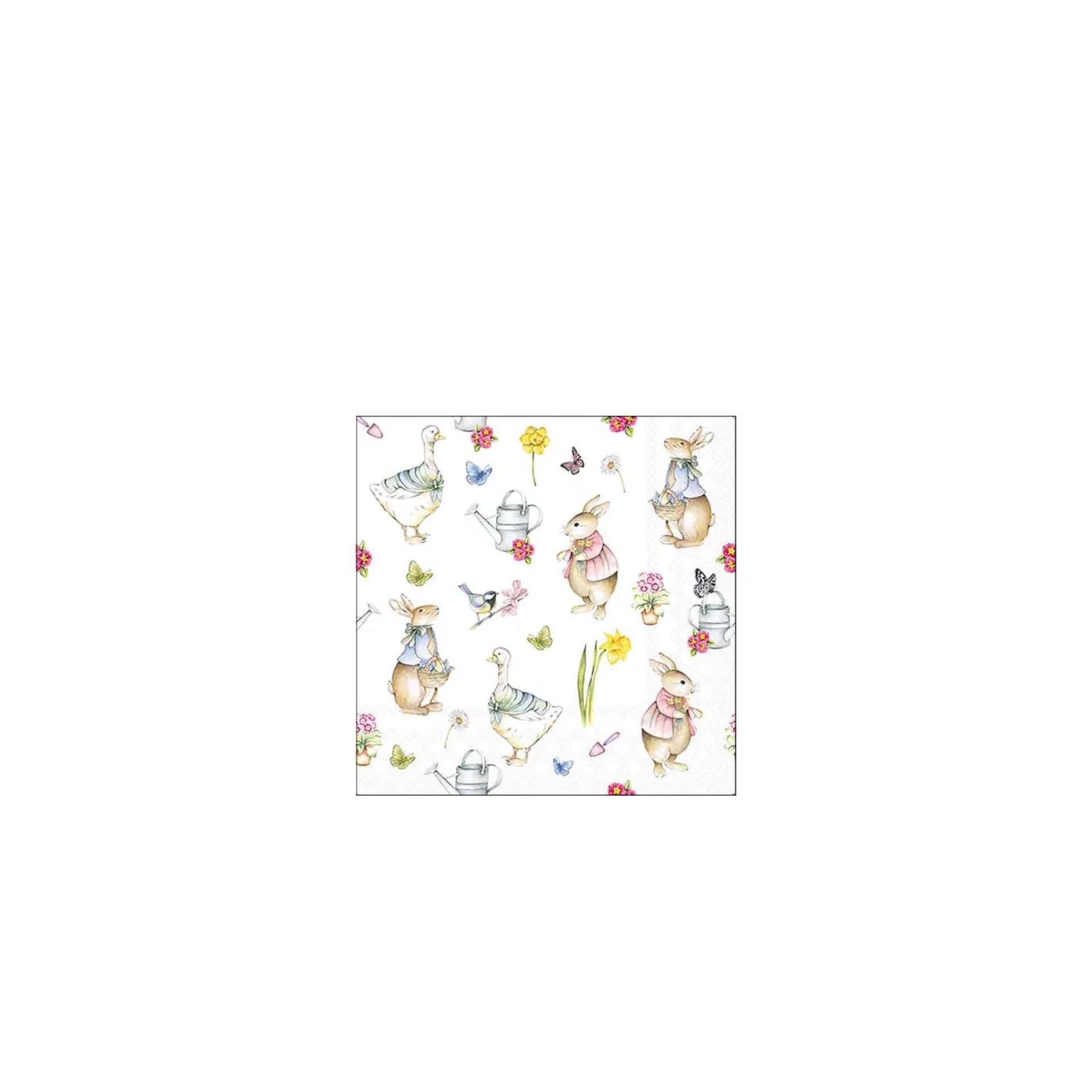 Ambiente servetten easter garden 25cm