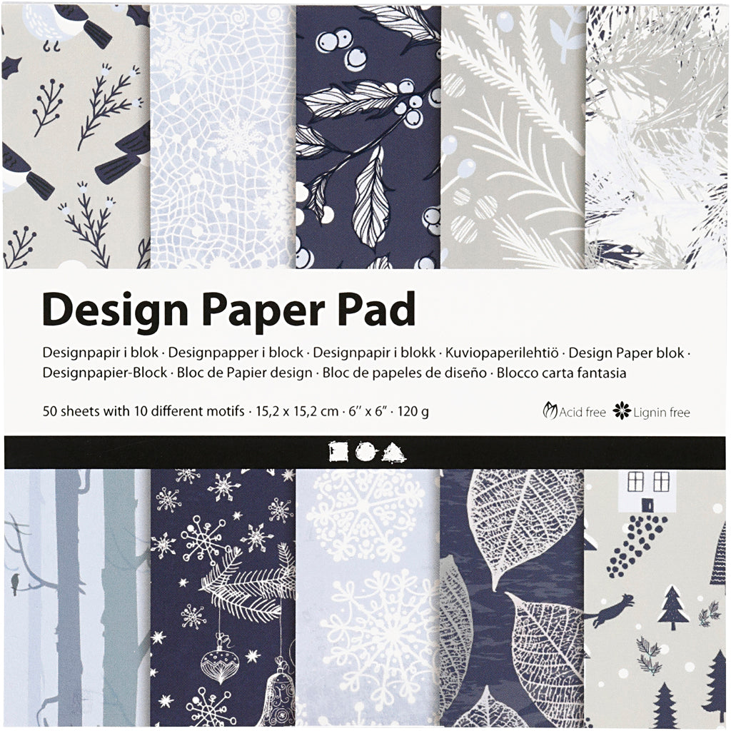 Https: www.cchobby.nl pad-van-design-papier-vel-15-2x15-2-cm-kerst-120-gr-blauw-grijs-50-vel-1-doos