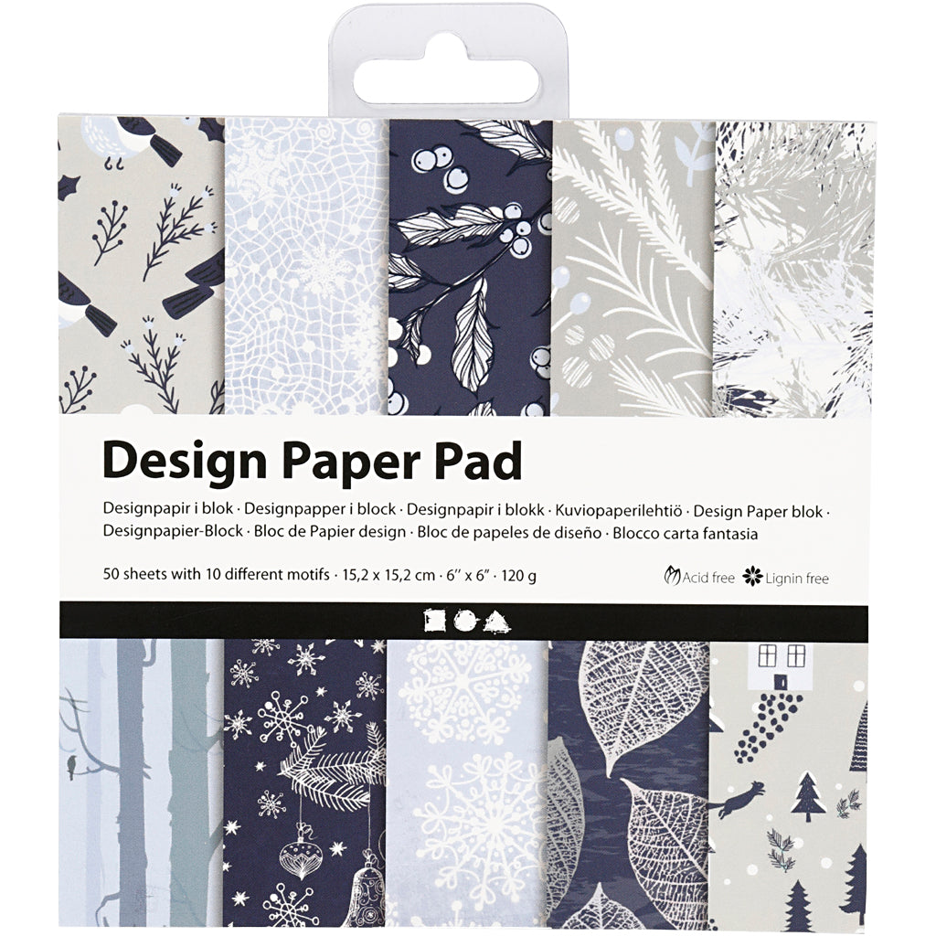 Https: www.cchobby.nl pad-van-design-papier-vel-15-2x15-2-cm-kerst-120-gr-blauw-grijs-50-vel-1-doos