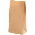 Papieren zakken, h: 22.5 cm, afm 6,5x11 cm, 50 gr, bruin, 100 stuk 1 doos