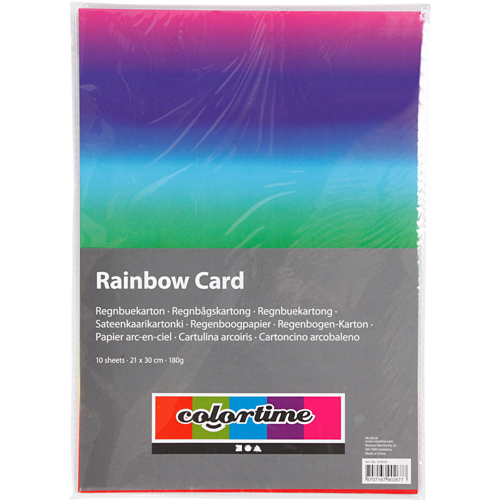 Creativ company https: www.cchobby.nl regenboogkleurig-karton-a4-vel-210x297-mm-180-gr-10-vel-1-doos