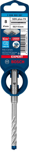 Bosch expert sds plus-7x hamerboor 8 x 50 x 115 mm
