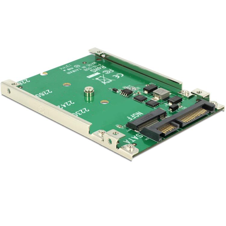 22-polig sata naar m.2 ngff adapter