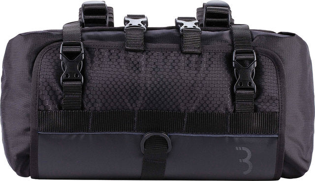 Bbb cycling stuurtas racefiets gravelbike 5 tot 10 liter - nylon stuurharnas met waterdichte fietstas - bikepacking tassen - drybag frontfellow bsb-141