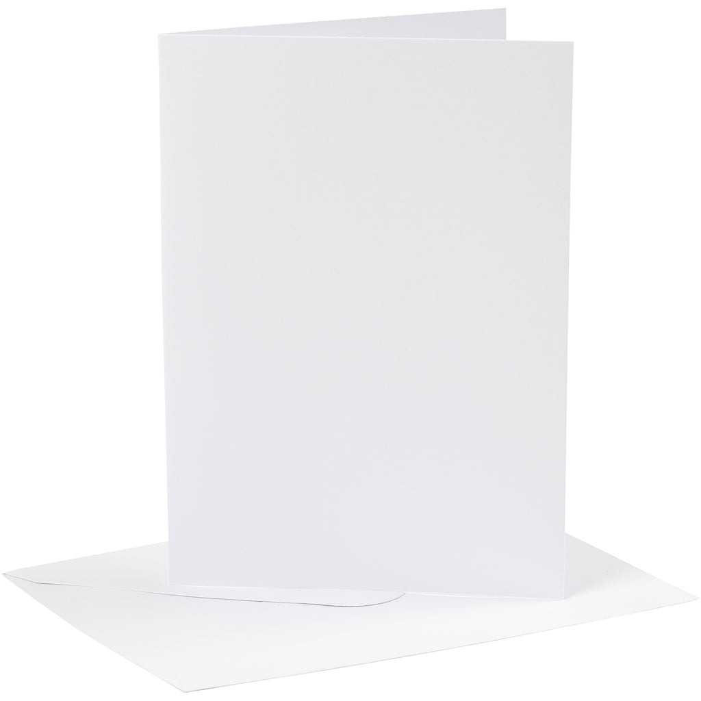 Https: www.cchobby.nl kaarten-en-enveloppen-afmeting-kaart-12-7x17-8-cm-afmeting-envelop-13-3x18-5-cm-230-gr-wit-4-set-1-doos