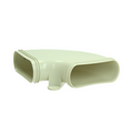 Renson 1068952 - easyflex horizontae bocht 90° | 4 stuks