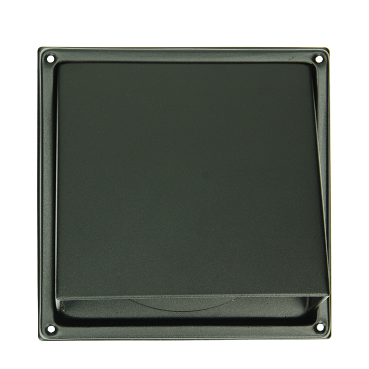 Renson 1066437 - zwart inox dampkaprooster type 641 ø125mm, opbouw | 2 stuks