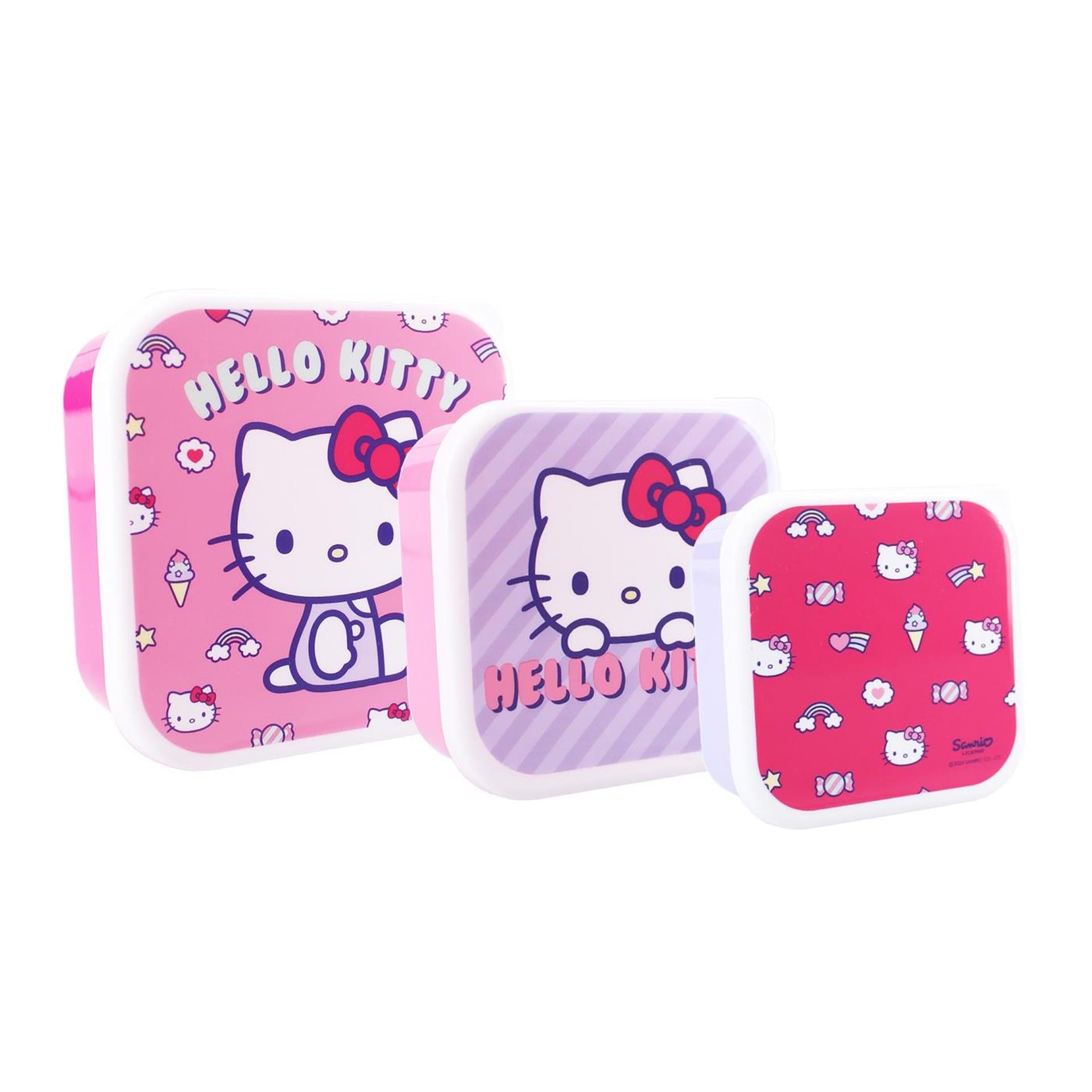 Vadobag Snackbox-Set Hello Kitty, 3-teilig