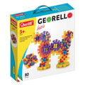 Quercetti georello tandwielenset hond bloem, 80dlg.