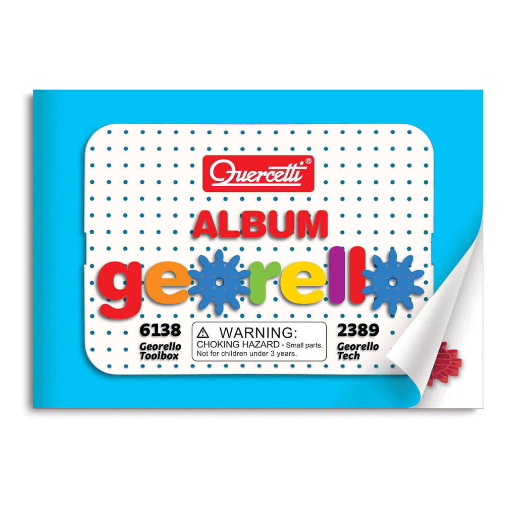 Quercetti Konstruktionsspielset, 266 Teile.