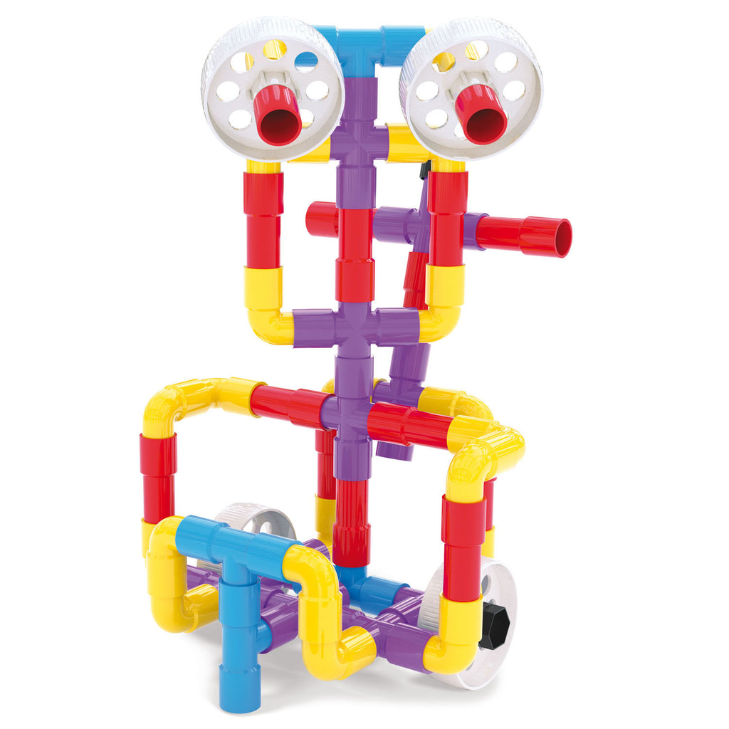 Quercetti buizenconstructie set, 68dlg.