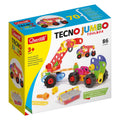 Quercetti tecno jumbo met opopslagbox, 84dlg.