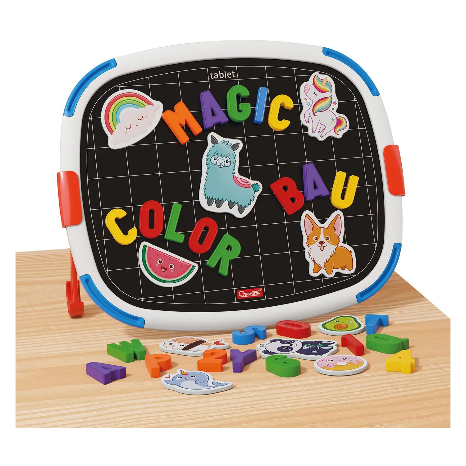 Quercetti Magnettafel-Basisbuchstaben